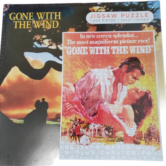 Gone With The Wind 1000 Pieces Jigsaw Puzzle 20x27 - Picture 1 of 3